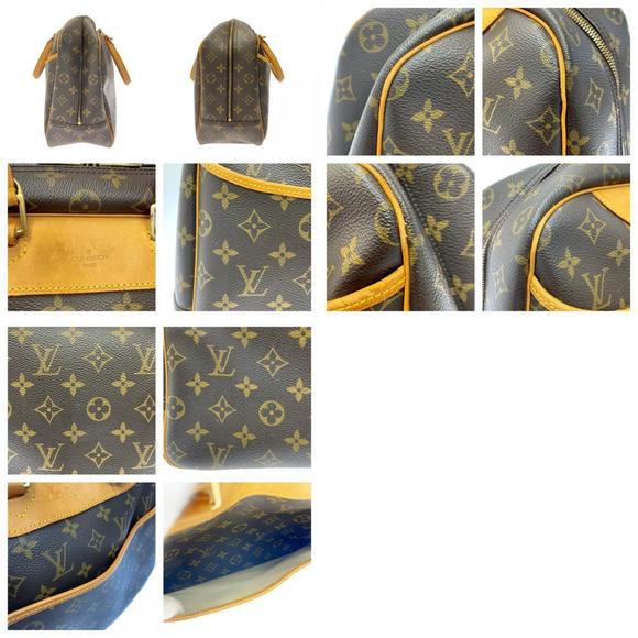 Louis Vuitton Deauville Monogram Handbag Brown - Picture 10 of 10